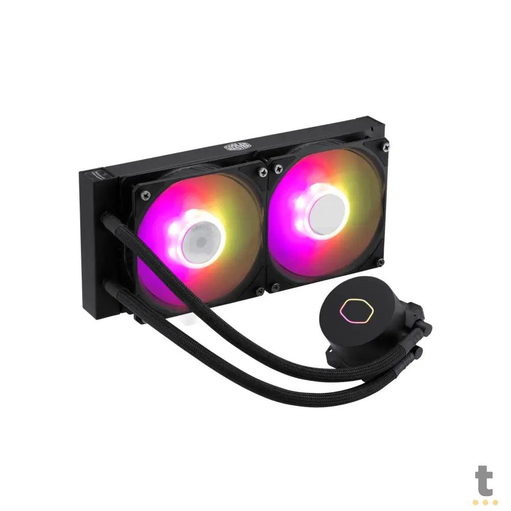 Water Cooler Dual Fan Cooler Master ML240L V2 RGB 240mm (Intel/AMD) - MLW-D24M-A18PA-R2 Truedata