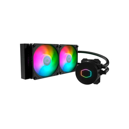 Water Cooler Dual Fan Cooler Master ML240L V2 RGB 240mm (Intel/AMD) - MLW-D24M-A18PA-R2 Truedata