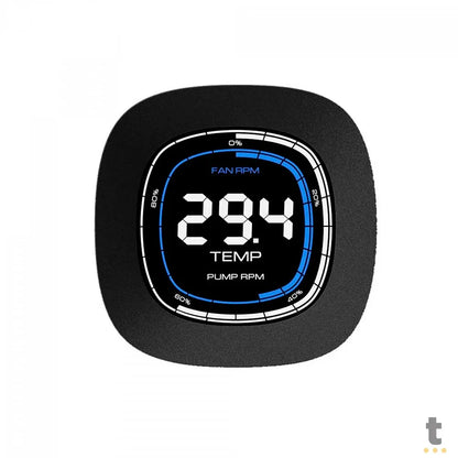 Water Cooler Dual Fan Gamdias Chione ARGB 240mm C/ Display LCD (Intel/AMD) - CHIONE M4-240 Truedata