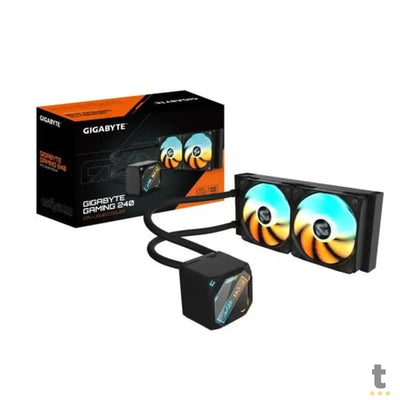 Water Cooler Dual Fan Gigabyte Gaming 240mm ARGB (Intel/AMD) - GAMING 240