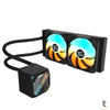 Water Cooler Dual Fan Gigabyte Gaming 240mm ARGB (Intel/AMD) - GAMING 240 Truedata