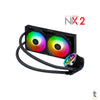 Water Cooler PCYes 2 Fans Nix 2 ARGB (Intel/AMD) Preto - PCYWCNIX240 Truedata
