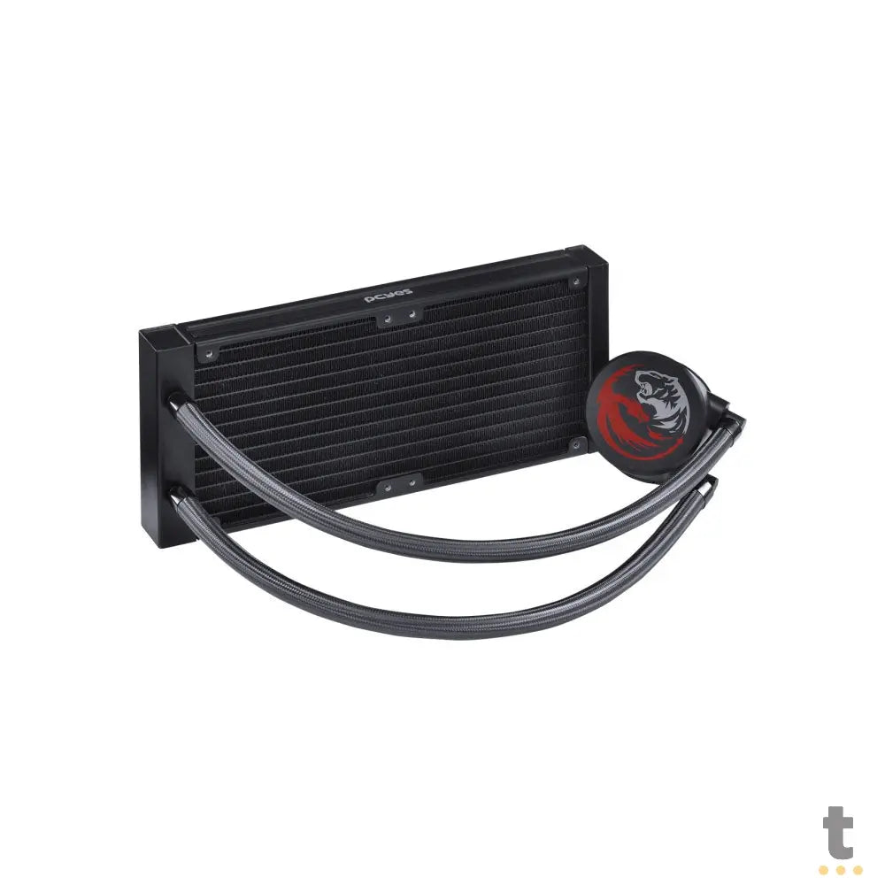 Water Cooler PCYes Sangue Frio 2 2 Fans 240mm (Intel/AMD) - PSF2240H40PTSL Truedata
