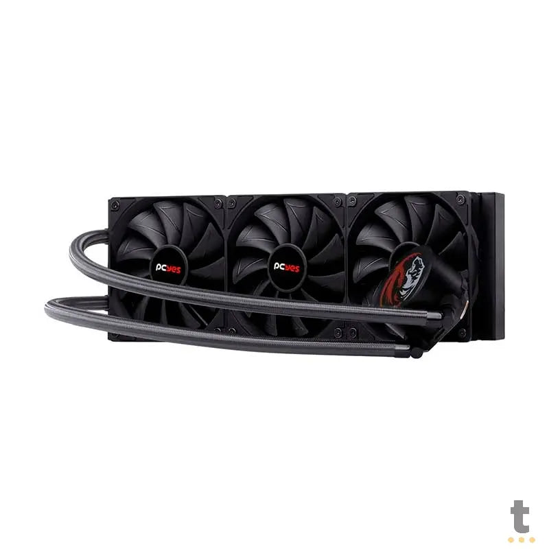 Water Cooler PCYes Sangue Frio 2 Triple Fan 360mm (Intel/AMD) - PSF2360H60PTSL Truedata