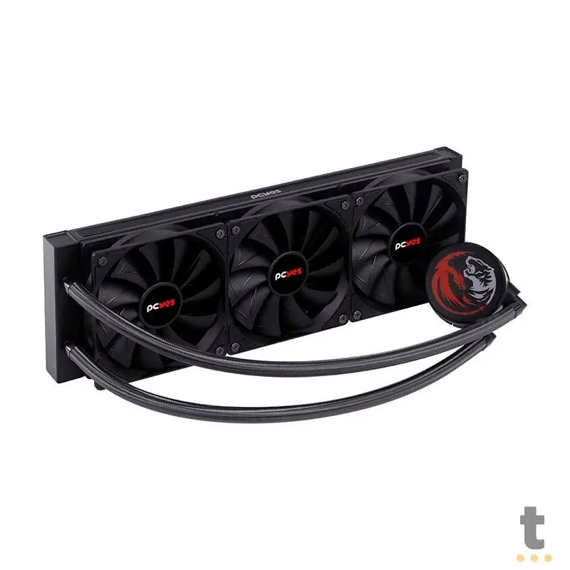 Water Cooler PCYes Sangue Frio 2 Triple Fan 360mm (Intel/AMD) - PSF2360H60PTSL Truedata