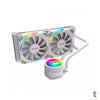 Water Cooler PCYes Sangue Frio 3 Dual Fan 240mm ARGB TDP 250W (Intel/AMD) Branco - ARGBSF3240WGBR Truedata