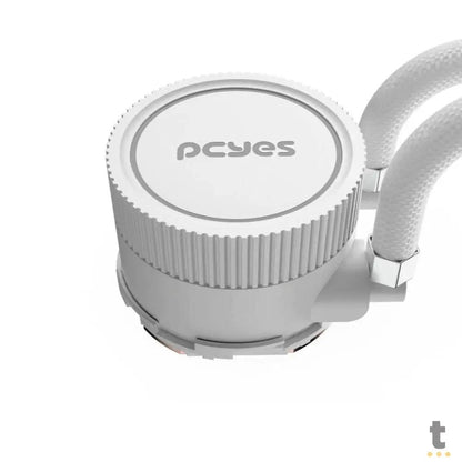 Water Cooler PCYes Sangue Frio 3 Dual Fan 240mm TDP 240W (Intel/AMD) Branco - WCSF3240WGBR Truedata