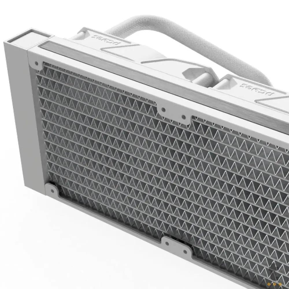 Water Cooler PCYes Sangue Frio 3 Dual Fan 240mm TDP 240W (Intel/AMD) Branco - WCSF3240WGBR Truedata