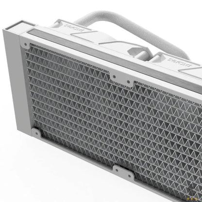 Water Cooler PCYes Sangue Frio 3 Dual Fan 240mm TDP 240W (Intel/AMD) Branco - WCSF3240WGBR Truedata