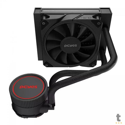 Water Cooler PCYes Sangue Frio 3 Single Fan 120mm TDP 200W (Intel/AMD) Preto - WCSF3120BR Truedata