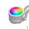 Water Cooler PCYes Sangue Frio 3 Triple Fan 360mm ARGB TDP 350W (Intel/AMD) Branco - ARGBSF3360WGBR Truedata