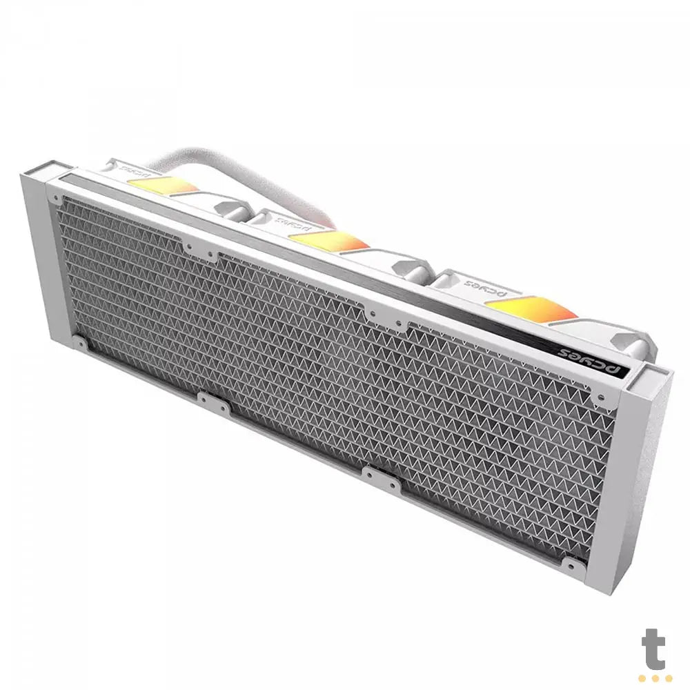 Water Cooler PCYes Sangue Frio 3 Triple Fan 360mm ARGB TDP 350W (Intel/AMD) Branco - ARGBSF3360WGBR Truedata