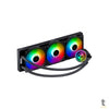Water Cooler PCYes Triple Fan Nix 2 ARGB (Intel/AMD) Preto - PCYWCNIX360 Truedata