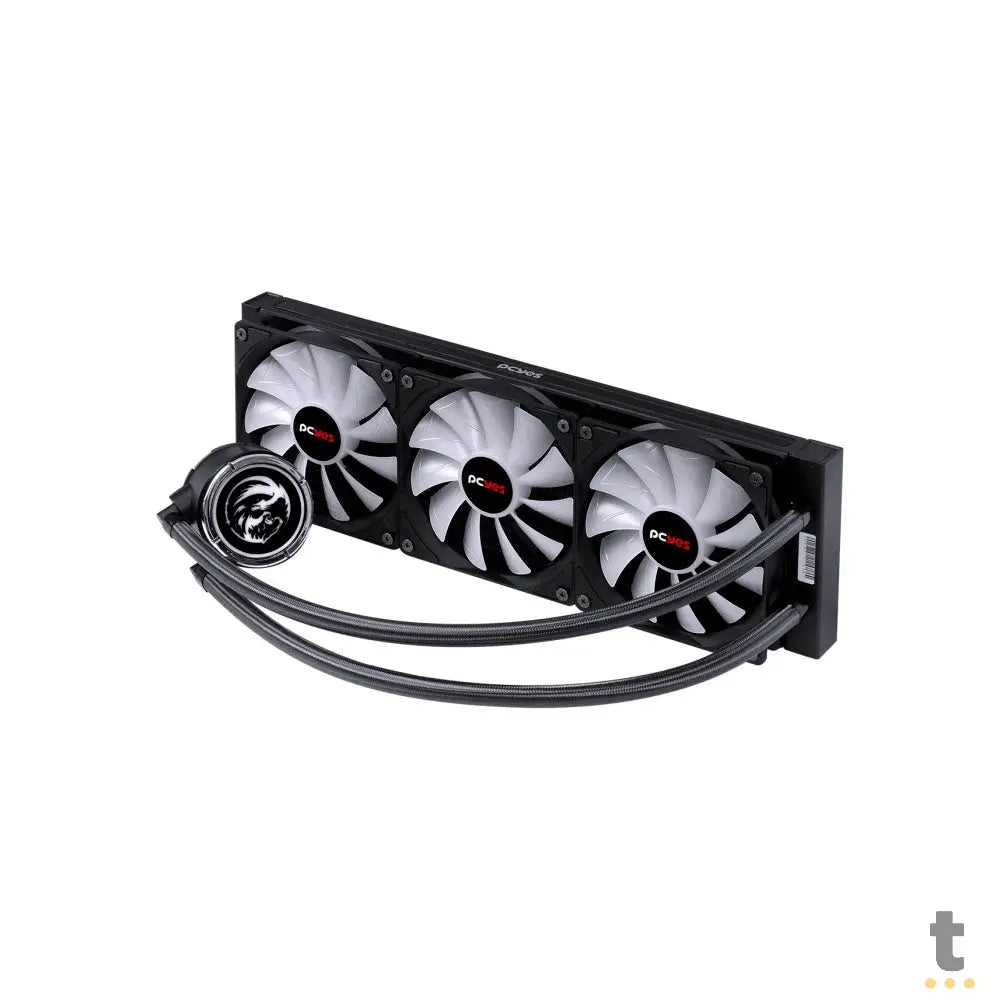 Water Cooler PCYes Triple Fan Nix 2 ARGB (Intel/AMD) Preto - PCYWCNIX360 Truedata