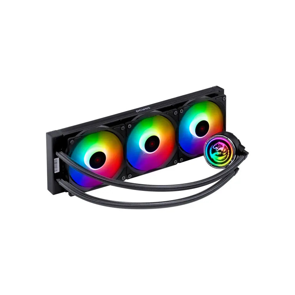 Water Cooler PCYes Triple Fan Nix 2 ARGB (Intel/AMD) Preto - PCYWCNIX360 Truedata