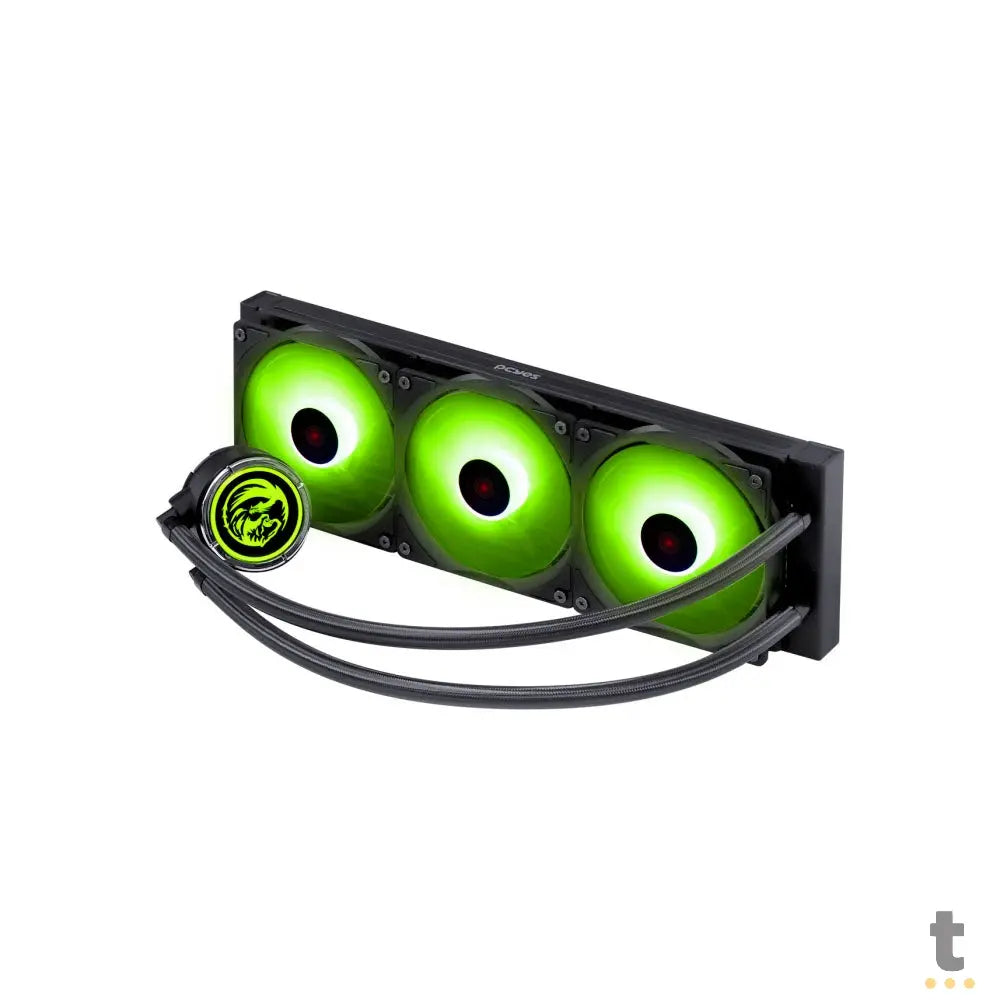 Water Cooler PCYes Triple Fan Nix 2 ARGB (Intel/AMD) Preto - PCYWCNIX360 Truedata