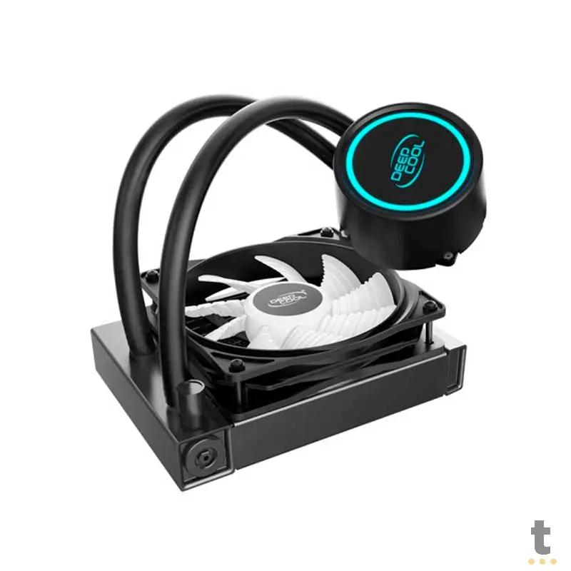 Water Cooler Single Fan Deepcool Gammaxx L120T Led Azul (Intel/AMD) - DP-H12RF-GL120TB Truedata