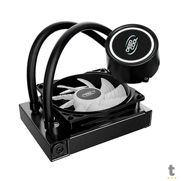 Water Cooler Single Fan Deepcool Gammaxx L120T Led Branco (Intel/AMD) - DP-H12RF-GL120TWH