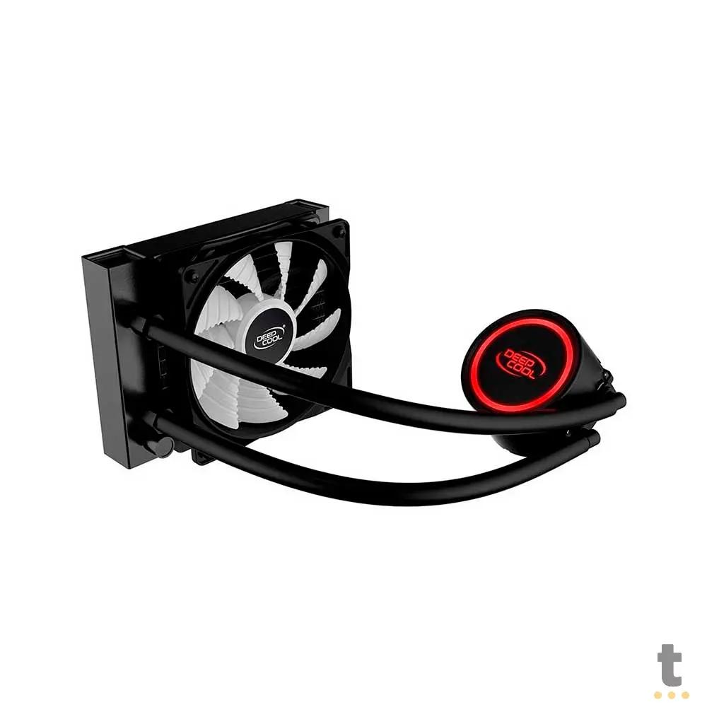 Water Cooler Single Fan Deepcool Gammaxx L120T Led Vermelho (Intel/AMD) - DP-H12RF-GL120TR Truedata