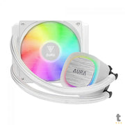 Water Cooler Single Fan Gamdias Aura ARGB 120mm (Intel/AMD) Branco - AURA GL 120 V2 WH