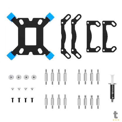 Water Cooler Single Fan Gamdias Aura ARGB 120mm (Intel/AMD) Preto - AURA GL 120 V2 Truedata