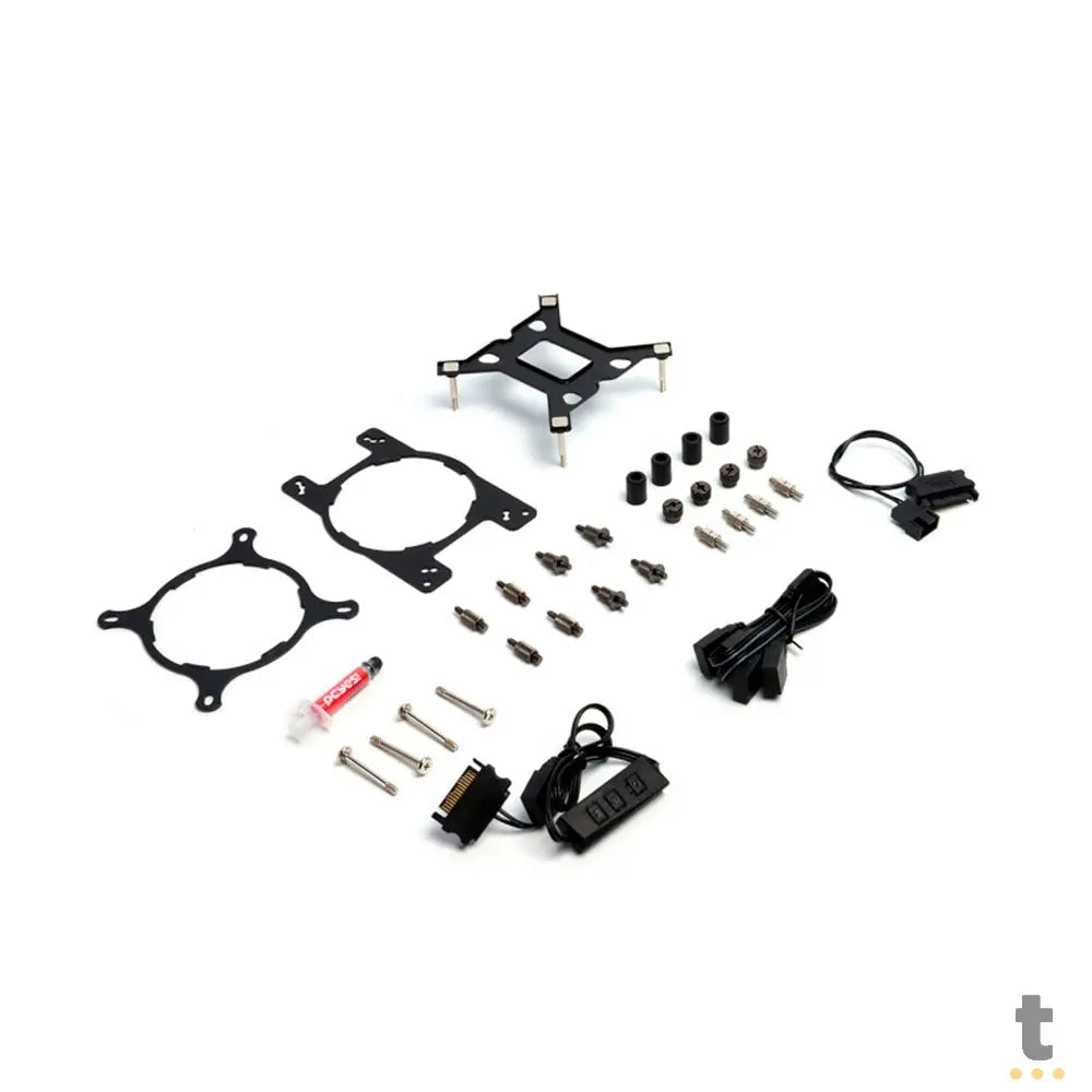 Water Cooler Single Fan PCYes Nix 2 White ARGB (Intel/AMD) Branco - PCYWCNIX120W Truedata