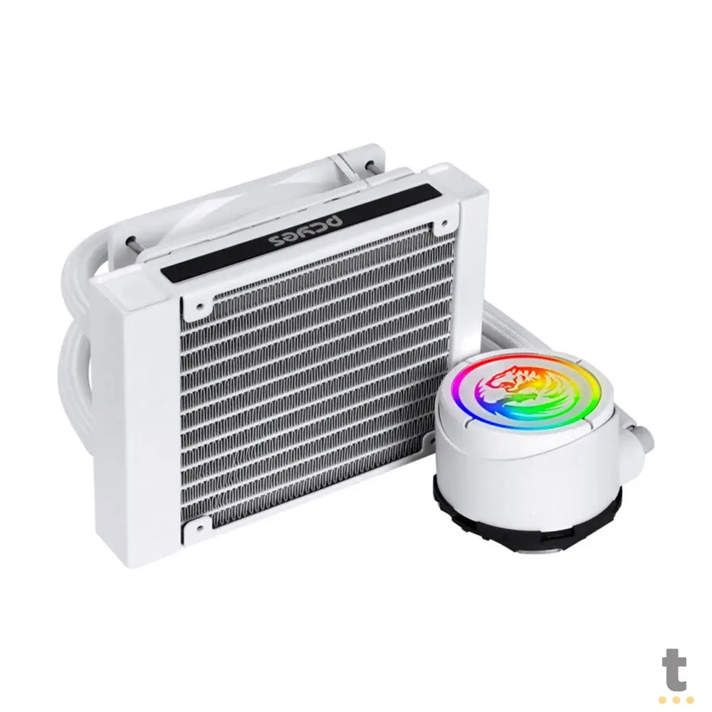 Water Cooler Single Fan PCYes Nix 2 White ARGB (Intel/AMD) Branco - PCYWCNIX120W Truedata