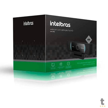 Webcam Conferencia USB Intelbras CAM-1080p com Microfone Full Hd - 4291080 Truedata