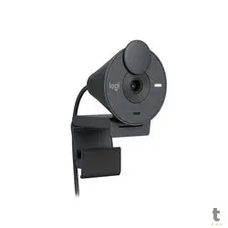 Webcam Logitech Brio 300 Full Hd 1080p USB-C 30fps C/ Microfone - 960-001413 Truedata