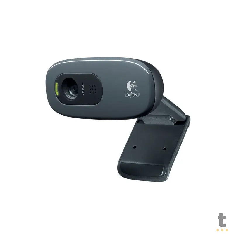 Webcam Logitech C270 Hd 720p Video Chamada Wide Screen Foco Automatico 960-000694 Truedata