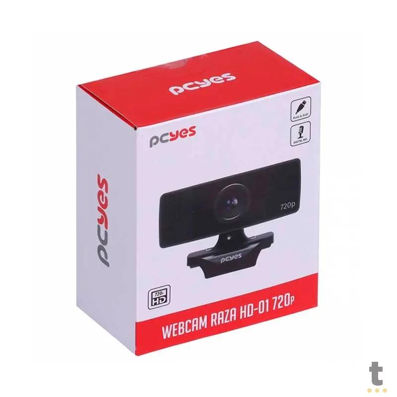 Webcam PCYes Raza HD-01 720p - 36199 Truedata