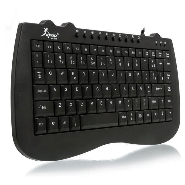 Teclado Slim Multimídia USB Knup - KP-2008