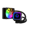 Water Cooler Single Fan PCYes Tundra 120mm ARGB (Intel/AMD) Black Vulcan - WCTBK120