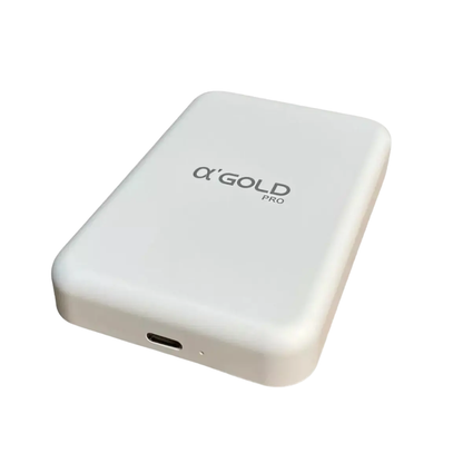 Carregador Portátil Sem Fio 5000mAh aGold Power Bank Wireless Magnetico 7.5W  - BTE-06A