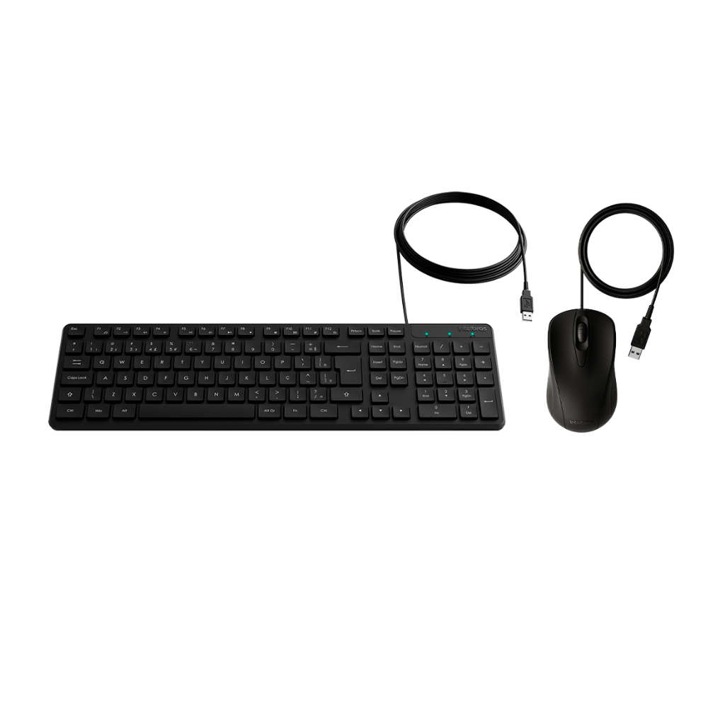 Kit Teclado E Mouse Com Fio Intelbras CCI20 - 4294100