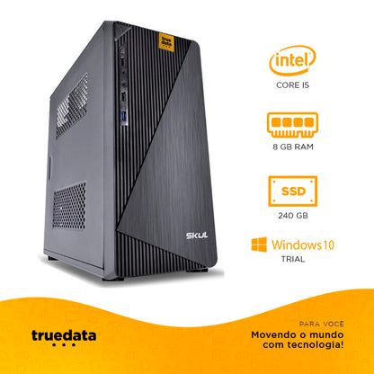 Computador Truedata Intel I5-3470 3.2Ghz 8gb Ssd 240gb