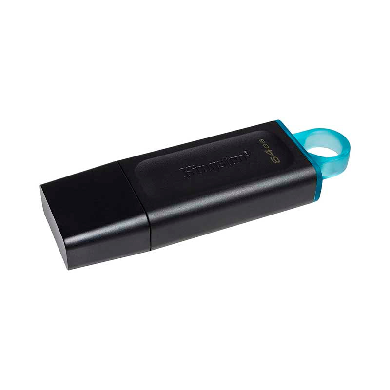 Pen Drive 64gb Kingston DataTravaler Exodia 3.2 Preto - DTX/64GB