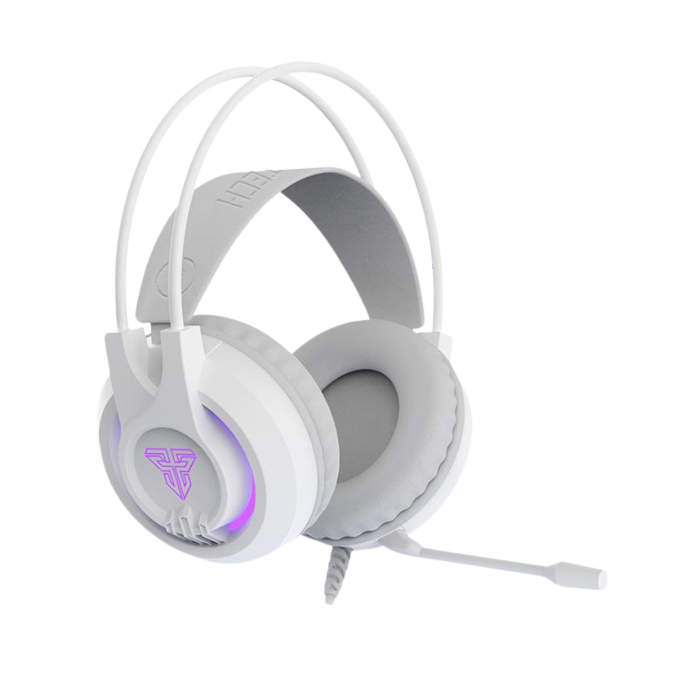 Headset Gamer C/ Fio Fantech Chief II RGB Space Edition Branco - HG20