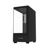 Gabinete Gamer Fortrek Mid Tower Crystal C/ Lateral Em Vidro Temperado Preto - 86948