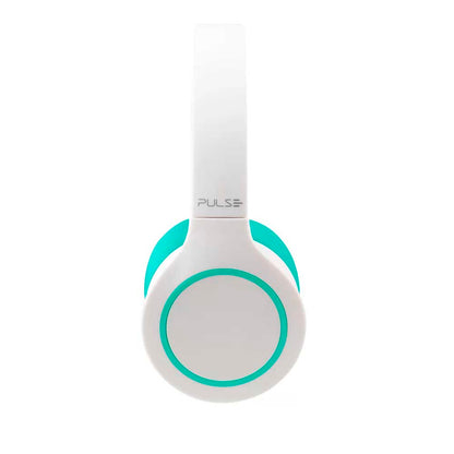Fone De Ouvido Headphone Bluetooth 5.0 Pulse Branco E Verde - Ph342
