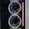Gabinete Gamer PCYes Mid Tower Gravity Preto Com Lateral Invertida em Vidro Temperado C/ 2 Fans RGB - GRPTRGB1FV