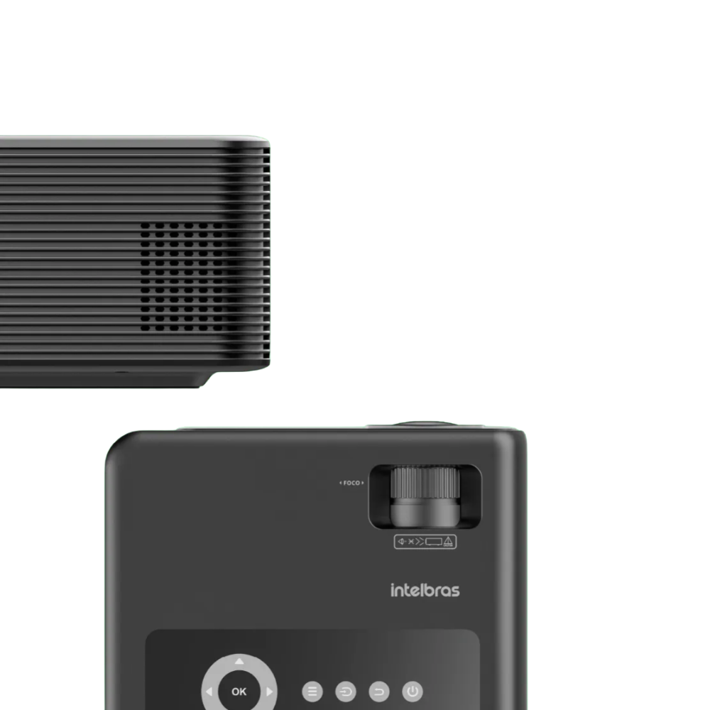 Projetor Intelbras PFL 6520 Full HD 7400 Lumens LED HDMI Usb Wi-fi 200 Pols - 4290058