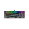 Kit Teclado e Mouse Gamer USB T-Dagger RGB Preto - T-TGS007