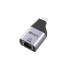 Mini Adaptador Usb Tipo C 3.1 Para Rj45 10/100/1000 (Placa De Rede Usb) Ethernet Gigabit  Hebros AD-278