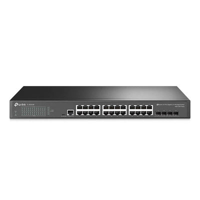 Switch 24 Portas Gigabit 10/100/1000 + 4 Portas SFP Tp-Link Gerenciavel - TL-SG3428