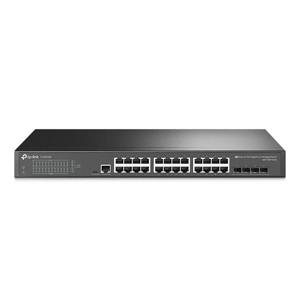 Switch 24 Portas Gigabit 10/100/1000 + 4 Portas SFP Tp-Link Gerenciavel - TL-SG3428