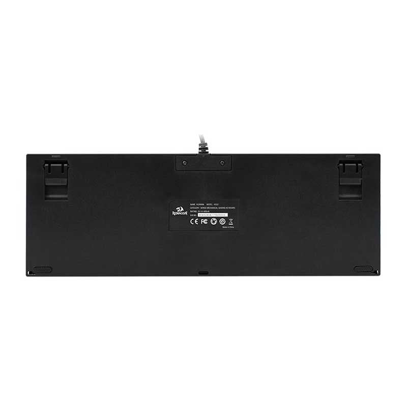 Teclado Gamer Mecanico Redragon Kumara Led Vermelho Switch Brown - K552-2