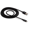 Cabo Usb Para Lightning (Iphone) 1,5mt Intelbras em Nylon Preto - 4830078