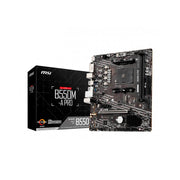 Placa Mae MSI Pro B550M-A AMD AM4 Ddr4 Hdmi Dvi M.2 Usb 3.2
