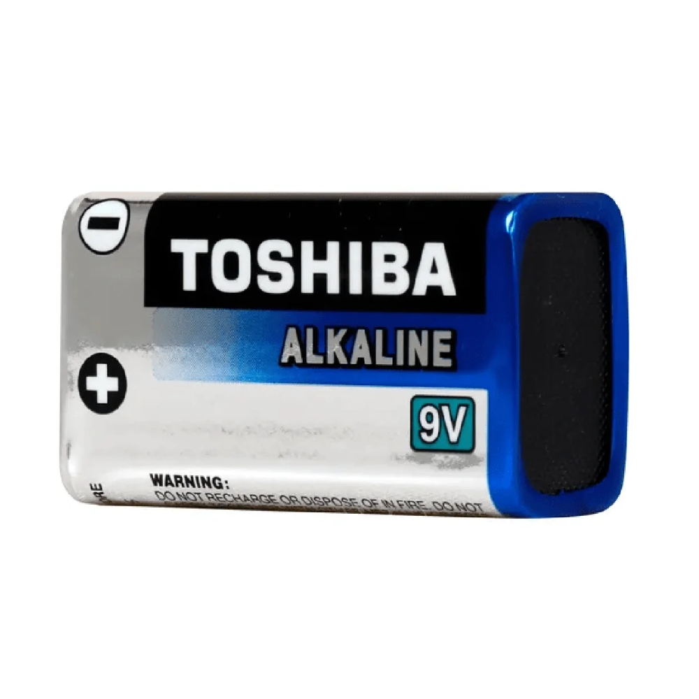 Bateria 9v Alcalina Toshiba C/1 Bateria 6LR61GCP